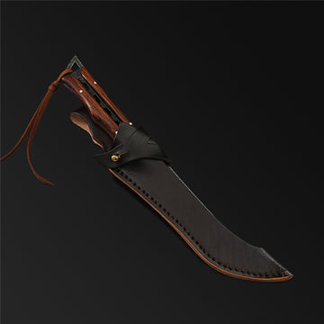 The Devil Damascus Steel Fixed Blade